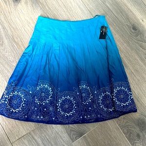 Blue ombré new skirt